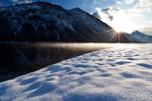 Plansee im Gegenlicht