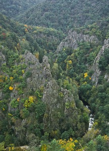 Frühherbstliches Bodetal