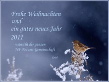 Weihnachts- und Neujahrsgrüße