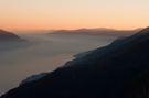 Nebel über dem Lago Maggiore...